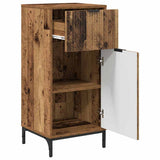 Bathroom Cabinet with Drawer Old Wood 39.5 x 36 x 88 cm 883402