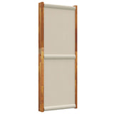 4-Panel Room Divider Light Grey 280x180 cm 4003356