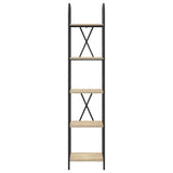 Bookshelf Sonoma Oak 40 x 30 x 183 cm Engineered wood 879924