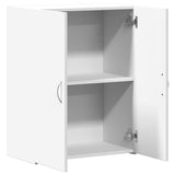 File Cabinet White 60x32x77.5 cm Engineered Wood 840765