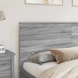 Headboard with Headboard Grey Sonoma 180 cm Engineered wood 887732