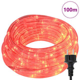 Rope Light with 2400 LEDs Red 100 m PVC 42018933