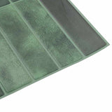 Rectangular Tile 50 pcs Dark Green 29 x 23 x 0.08 cm 42021253