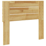 Headboard 75 cm Solid Wood Oak 851974