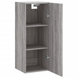 Wall Mounted Cabinet Grey Sonoma 34.5x34x90 cm 828874