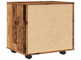 Rolling Cabinet Old Wood 46x36x59 cm Engineered Wood 856660