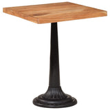 Bistro Table 60x60x76 cm Solid Acacia Wood 321091