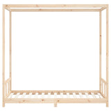 Kids Bed Frame 90x190 cm Solid Wood Pine 834516