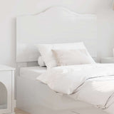 Headboard Gloss White Engineered wood 888071