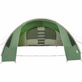Tunnel Tent 6-Person Green and White 700 x 590 x 215 cm 42004047