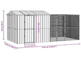 Bird Cage Anthracite 418 x 210 x 247 cm Galvanised Steel 3325156
