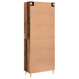 Highboard Old wood 69.5 x 34 x 180 cm Engineered Wood 3394578
