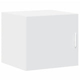 Slim Storage Cabinet White 45x42.5x225 cm Engineered Wood 3281287