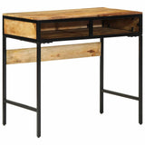 Writing Desk with Drawer Brown 80 x 50 x 75 cm Solid Mango Wood 374087