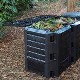 ZNTS Nature Compost Bin Black 1200 L 6071483 407107