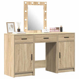 Dressing Table with Door Brown 50 x 41 x 135 cm Engineered Wood 3334256