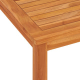 7 Piece Garden Dining Set Solid Wood Teak 3157191