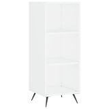 Shelf Cabinet White 34.5x32.5x90 cm Engineered Wood 828700