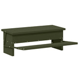 Chicken Treadle Feeder Olive Green 48.5 x 39.5 x 19 cm 874673