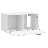 Wall-Mounted TV Cabinet High Gloss White 59.5 x 31 x 30 cm 899049
