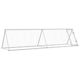 Chicken Cage Silver 400x105x91 cm Galvanised Steel 172558