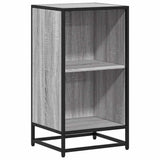 Book Cabinet Grey Sonoma 40x35x76 cm Engineered Wood 849097
