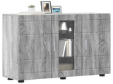 Wooden Cabinet Grey Sonoma 88.5 x 30.5 x 73 cm Engineered Wood 880307