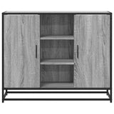 ZNTS Sideboard Grey Sonoma 92x35x76 cm Engineered Wood 849017