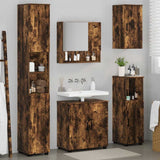 Bathroom Furniture Set 5 pcs Smoked Oak 61 x 35 x 64 cm 3392988