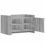 Coffee Table Grey Sonoma 80x50x50 cm Engineered Wood 848358