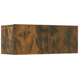 5 Piece TV Cabinet Set Smoked Oak Engineered Wood 3114443