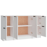 Sideboards 3 pcs White Engineered Wood 3115844