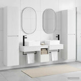 Bathroom Furniture Set 5 pcs White 33 x 34.5 x 160 cm 3406013