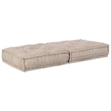Modular Sofa Light Brown 70 x 70 x 36 cm Fabric 4019055