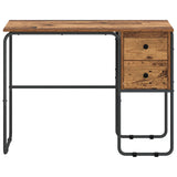 Desk with Storage Oak Wood 100 x 50 x 75 cm 8008006