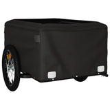 Bike Trailer Black and Red 45 kg Iron 94083