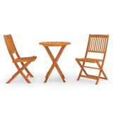 Outdoor Dining Set Wooden Solid eucalyptus wood Compact 3087160