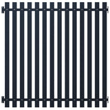 ZNTS Fence Panel Anthracite 170.5x170 cm Powder-coated Steel 146479