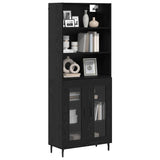 Highboard Black Oak 69.5 x 34 x 180 cm 3403179