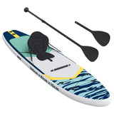 SUP Board with Seat 2-in-1 APEX 366 x 81 x 15 cm Blue for 42039135