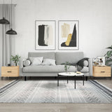 Coffee Tables 2 pcs Sonoma Oak 50x50x40 cm Engineered Wood 829403