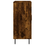 Sideboard Smoked Oak 90x34x80 cm Engineered Wood 828129
