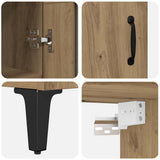 Highboard Artisan Oak 69.5 x 34 x 180 cm Engineered Wood 3415955