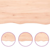 Bathroom Countertop 120x50x cm Untreated Solid Wood 3156046