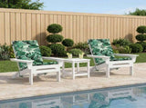 High Back Chair Cushion GEMERT 2 pcs 100% Polyester 945756