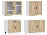 Kitchen Unit PORTO 4 pcs Sonoma Oak Engineered Wood 3438337