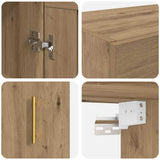 Wall Mounted Cabinet Artisan Oak 69.5 x 34 x 90 cm 882425