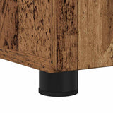 Bathroom Cabinet with Storage Old Wood 60 x 35 x 80 cm 883312