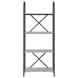 Bookshelf Grey Sonoma 60 x 30 x 146 cm Engineered wood 879914
