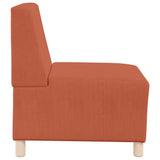 Modular Sofa Unit Armless 2 pcs Orange 55 x 74 x 82 cm 3399782